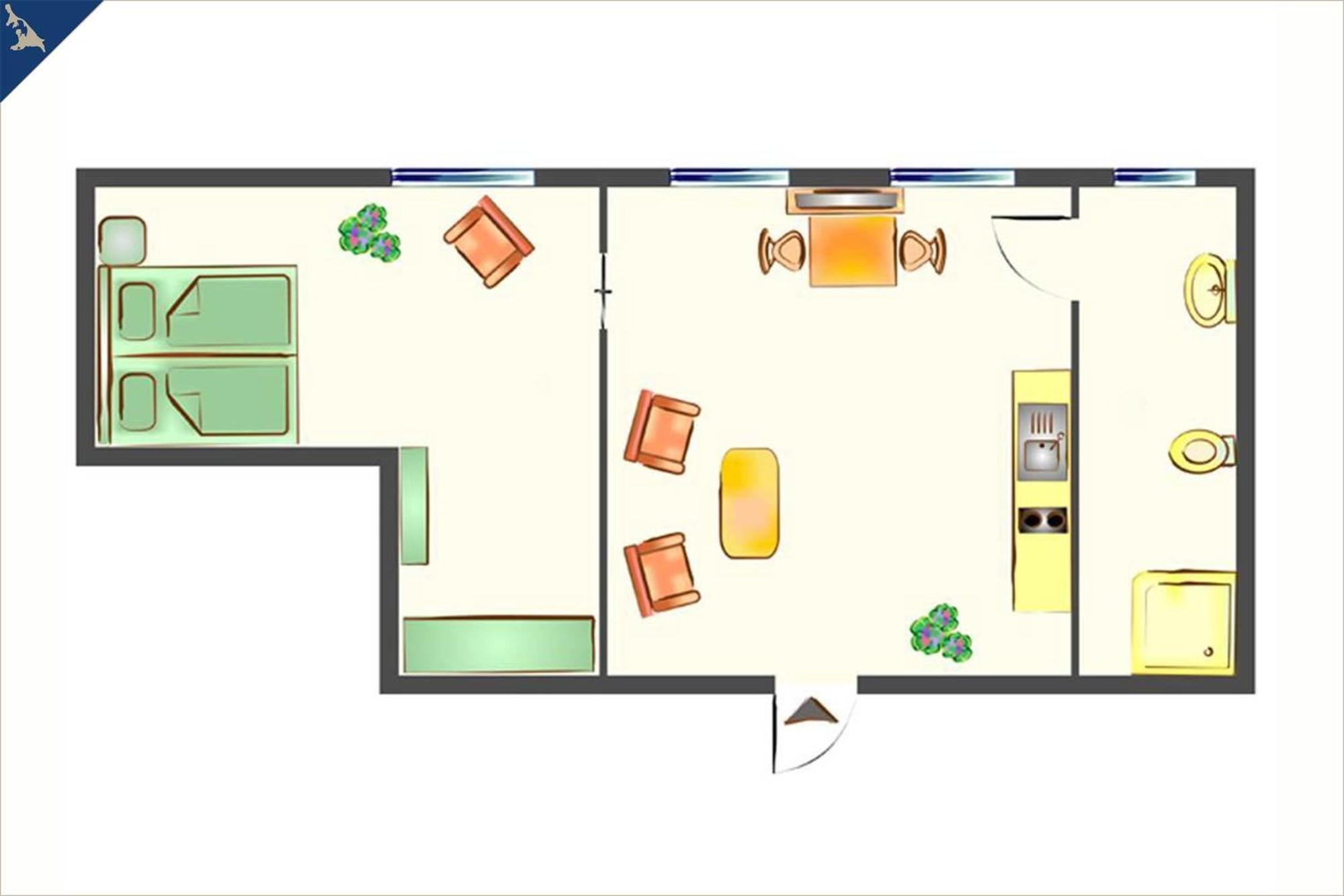 Apartment Westfalia 3 제바트헤링스도르프 외부 사진